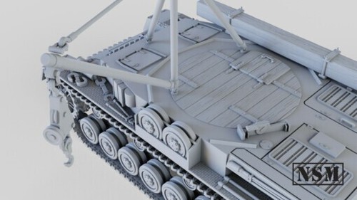 Bergepanzer IV Resin 54mm 1/32