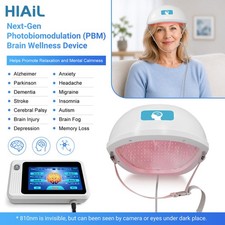 448 LEDs 810nm NIR Light Therapy PBM Helmet for Migraine Brain Cognitive Support