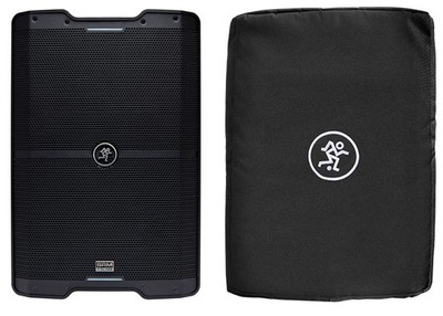 Mackie SRM210 V-Class 10  2000 Watt Powered PA DJ Speaker w/Bluetooth+Cover