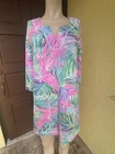 Lilly Pulitzer Merrit Dress In Paradise Point Print Three-quarter sleeve mini