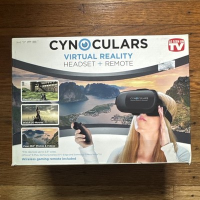 CYNOCULARS Virtual Reality Headset & Remote - As Seen On TV