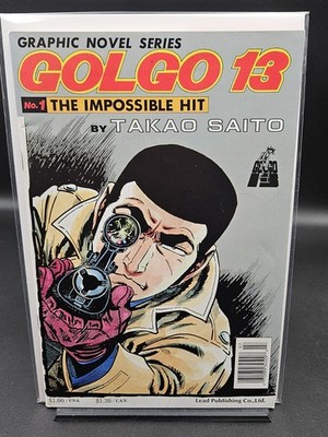 Golgo 13 #1 1988 Lead Publishing Newsstand / SHIPS FREE 