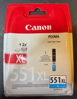 Original Canon CLI-551XL C Cyan Druckerpatrone XL Pixma Neu OVP