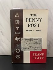 The Penny Post Frank Staff Lutterworth 1964 Penny Black Postal History Philately