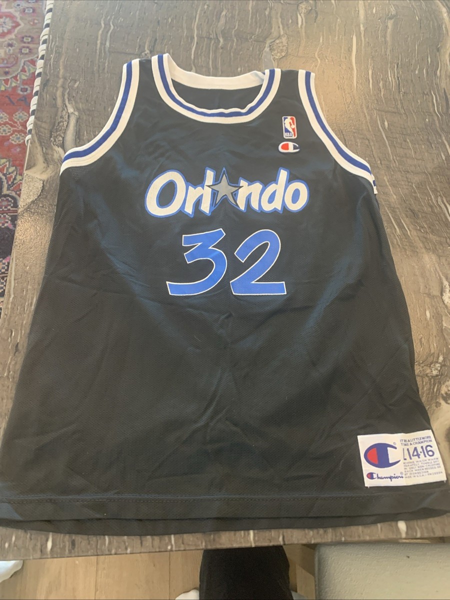 ウェア NBA ORLANDO O'NEAL uniform dq Shaquille O'Neal Orlando Magic Champion Jersey Authentic NBA