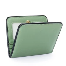 Toughergun Wallet Women Rfid Blocking Small Compact Bifold Luxury Leather Poc...