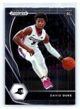 2021 Panini Prizm Draft Picks David Duke Jr. Rookie #44