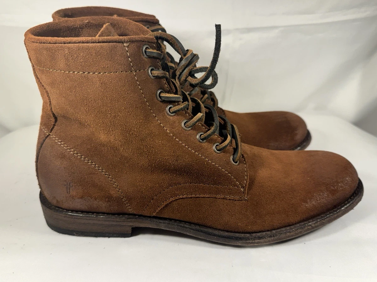 Frye Men\'s dark chocolate brown Suede Boots Frye Suede Boots for Men for Sale - Shop New & Used Men main image 2