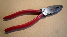 VINTAGE ELLIOTT LUCAS PW2162-7? COMBINATION PLIERS ENGINEER MECHANICS old Tools