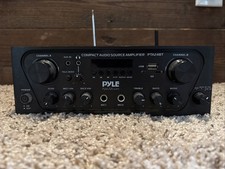 Pyle PTA24BT 2Channel Karaoke Bluetooth Stereo Amplifier Receiver