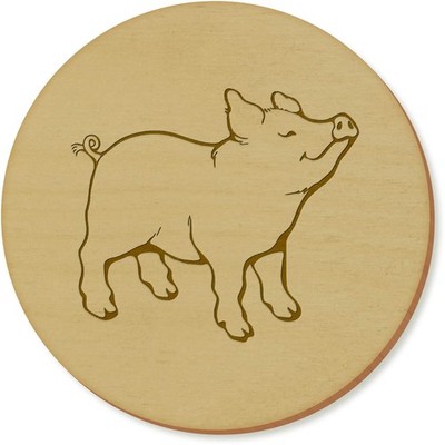Untersetzer-Sets ''Contented Pig'' (CR062501)