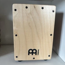 MEINL Percussion Small Jam Cajon Drum 8” Height with Birch Frontplate