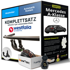 Für MERCEDES A-Klasse Typ W177 Anhängerkupplung abnehmbar +eSatz 7pol uni 05.18-