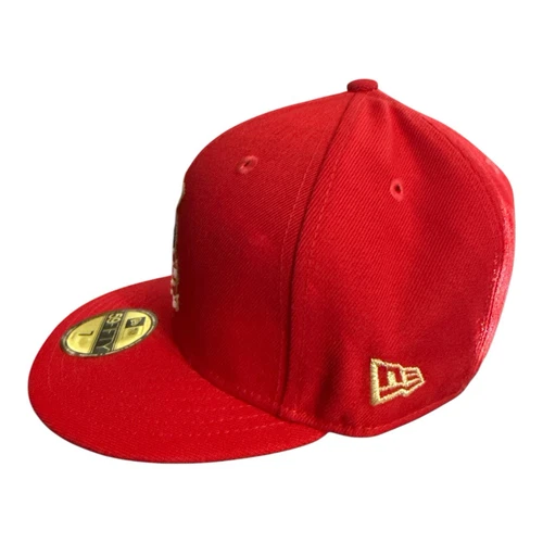 Men's New Era Red Chicago White Sox 2023 Fourth of July 59FIFTY Fitted Hat - Picture 4 of 6