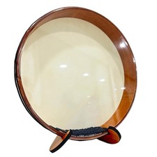 16'' Sheepskin Ocean Drum, Wooden Sonic Energy Wave DrumMusic Healing Instru...