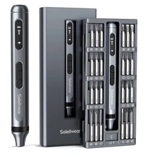 52 in 1 Precision Screwdriver Set Cordless Power Screwdriver Tool With LED Light