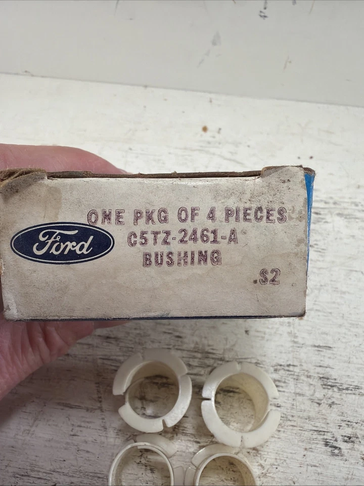 4-Nuevo Buje Pedal Embrague Freno Ford C5TZ-2461-A, 70-72 Bronco, 65-72 F500/750 Foto 4 de 4