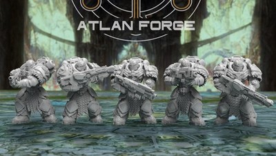 Templar Aegis Rangers - Set of 5