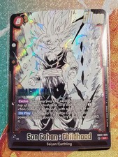 Dragon Ball Z Super Card Game SB02-008 SR Son Gohan:Childhood