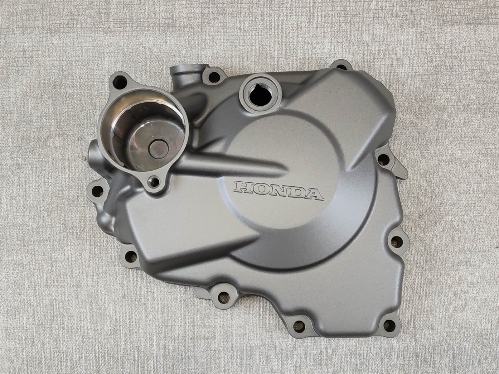 Carter gauche CRF250R HONDA en alliage d'origine 11340-KRN-A40
