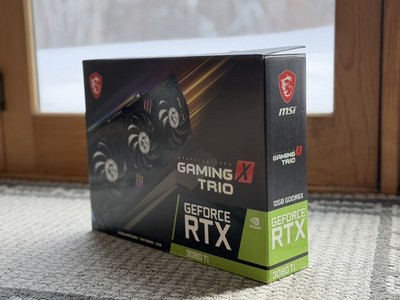 MSI GeForce RTX 3080 Ti GAMING X TRIO 12GB Graphics Card - Lightly Used!
