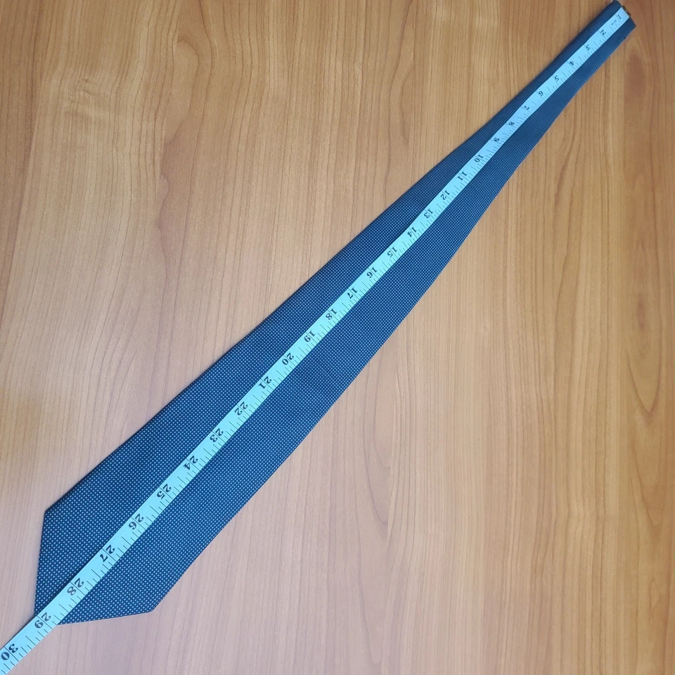 Corbata vintage Brooks Brothers para hombre verde seda geométrica EE. UU. AÑOS 90 Foto 3 de 4