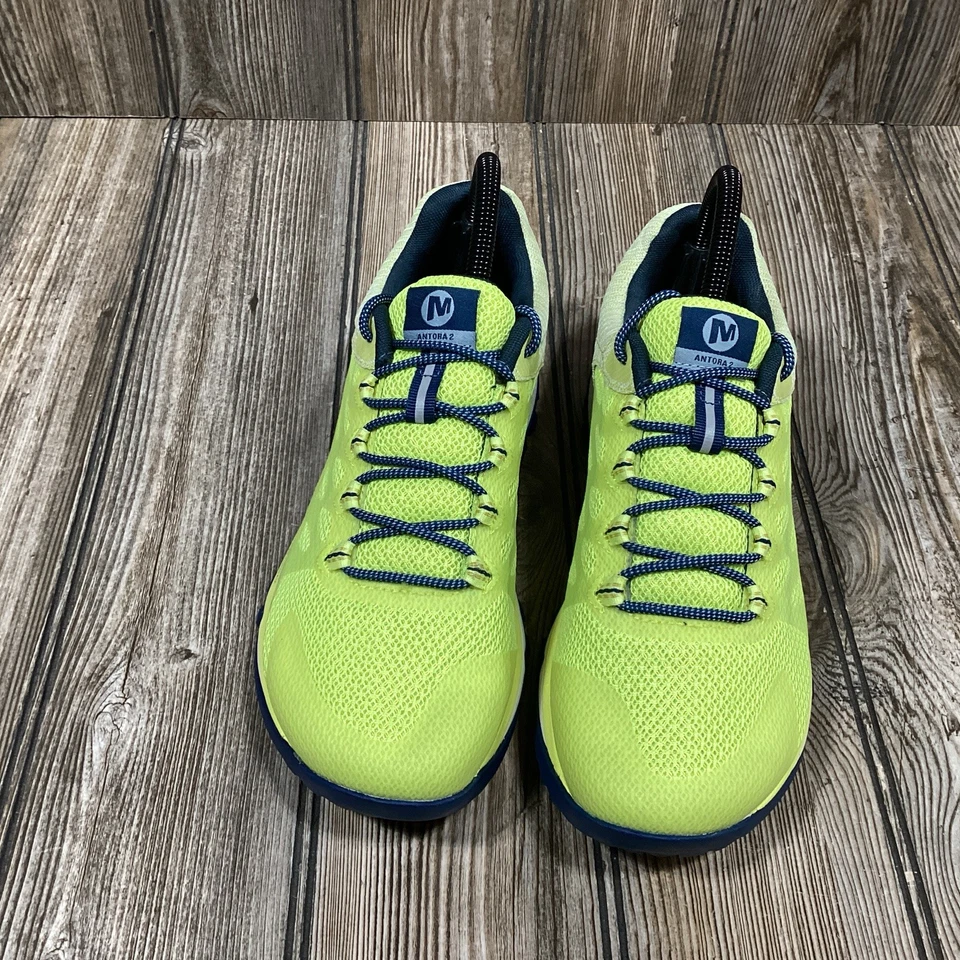 Zapatos con cordones Merrell Antora 2 para mujer Vibram Trail amarillos talla 7,5 J067196 Foto 3 de 4