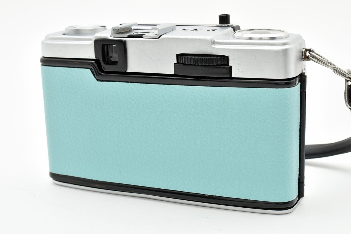 ▶️[ MINT W/Cap ] OLYMPUS PEN EE-3 Light Blue 35mm Film Camera