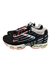 Taglia 13 - Nike Air Max Plus 3 III Tuned Air Black Track Rosso Bianco CJ0601-001