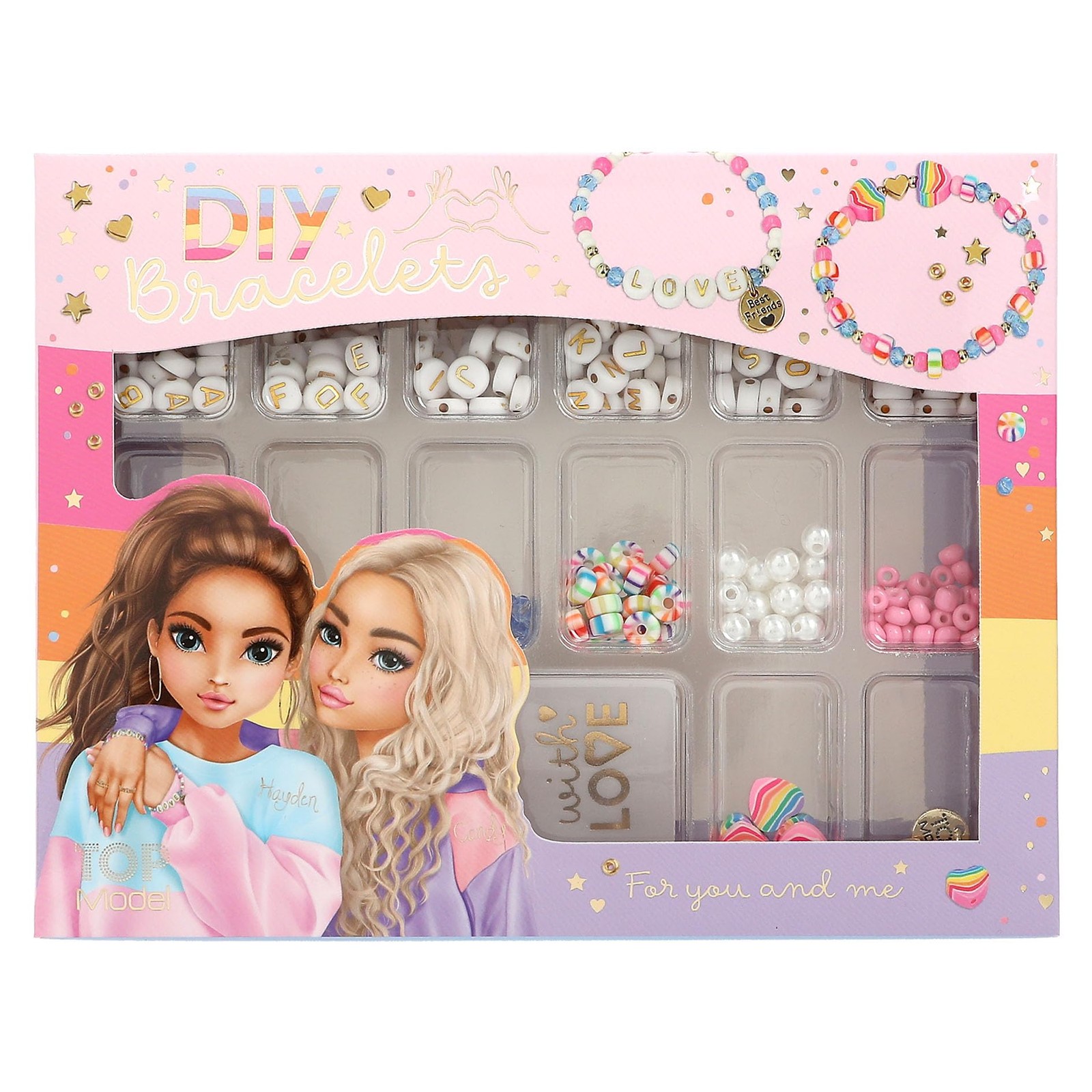 Топ-модель Depesche 12959 - Набор для рукоделия, сделанный своими руками, для Бастельн фон Перленшмак, Schmu