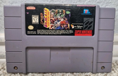 Jim Lee's Wild C.A.T.S Covert Action Teams (Super Nintendo SNES, 1996) Cart Only