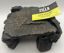 Zilla Pet Reptile Terrarium Shale Rock Den - Medium 8" Basking Rock And Hide