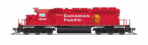Broadway Limited calibre N EMD SD40-2 DC/DCC READY CP GOLDEN BEAVER #6606 PN 9484 | Zustand: New