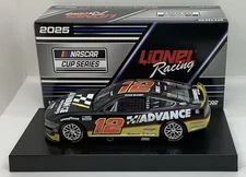 2025 1/24 #12 Ryan Blaney “Advance Auto Parts” Mustang 1 of 684 Same  Day Ship