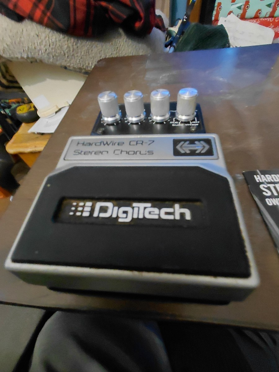 DigiTech HardWire CR-7 Stereo Chorus Guitar Effect Pedal for sale