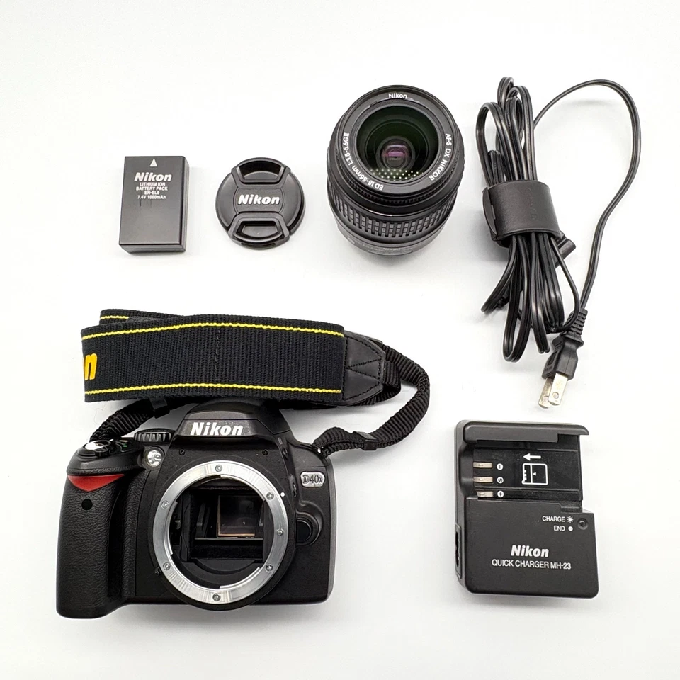 Nikon D40x 18-55mm F3.5-5.6 Digital SLR Camera From Japan - Image 2 of 4