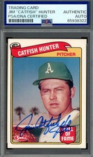 Catfish Hunter Cards, Rookie Card and Autographed Memorabilia Guide 43