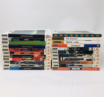 Lot 22 Granta Magazines of New Writing Various Dates