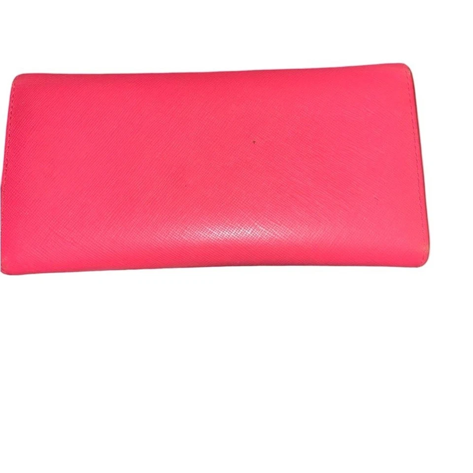 MCM Pink Trifold Wallet - Image 2 of 4
