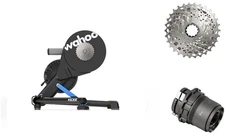 Wahoo Fitness KICKR V6 Smart Trainer, SRAM Rival AXS XG-1250 Cassette Bundle