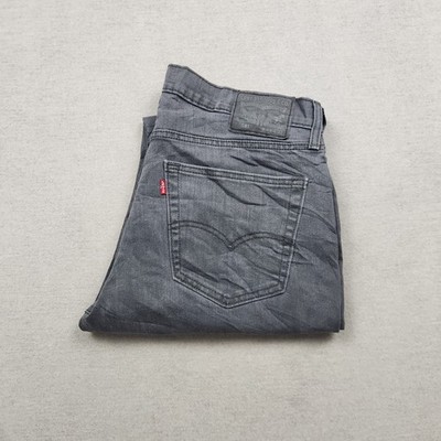 Levi's 541 Herren Jeans Hose W36 L30 Denim Grau Slim Athletic Tapered Stretch