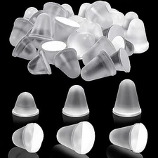 Pangda Pcs Cone Shaped Clear Rubber Bumpers Self Adhesive Rubber Feet 32