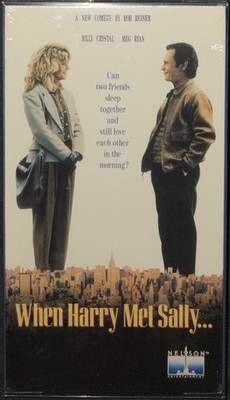 When Harry Met Sally VHS 1989 FACTORY SEALED True Authentic Original 1st Print!