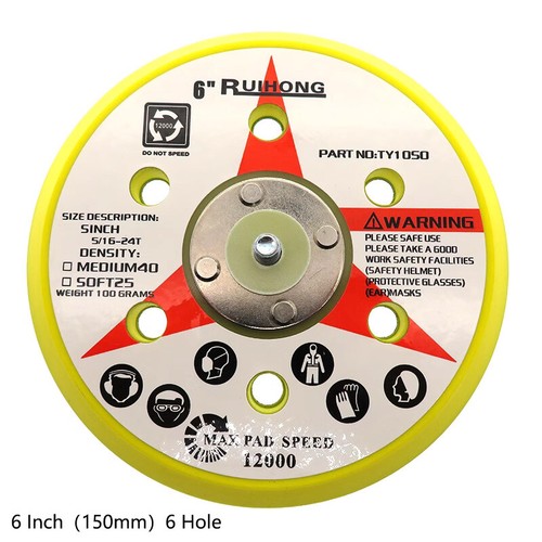 25-150 mm Leder Oberfläche Stützteller Schleif Polierscheibe für Bohraufsatz - Bild 13 von 27
