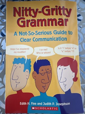 Nitty Gritty Grammar-PR by Edith H. Fine, Good Book