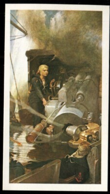 Tobacco Card, Doncella, HISTORY OF THE VC, 1980, John Travers Cornwell, #13