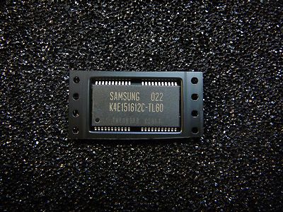 SAMSUNG K4E151612C-TL60 DRAM EDO 1M X 16 CMOS TSOP 44-Pin Plastic **NEW** Qty.1