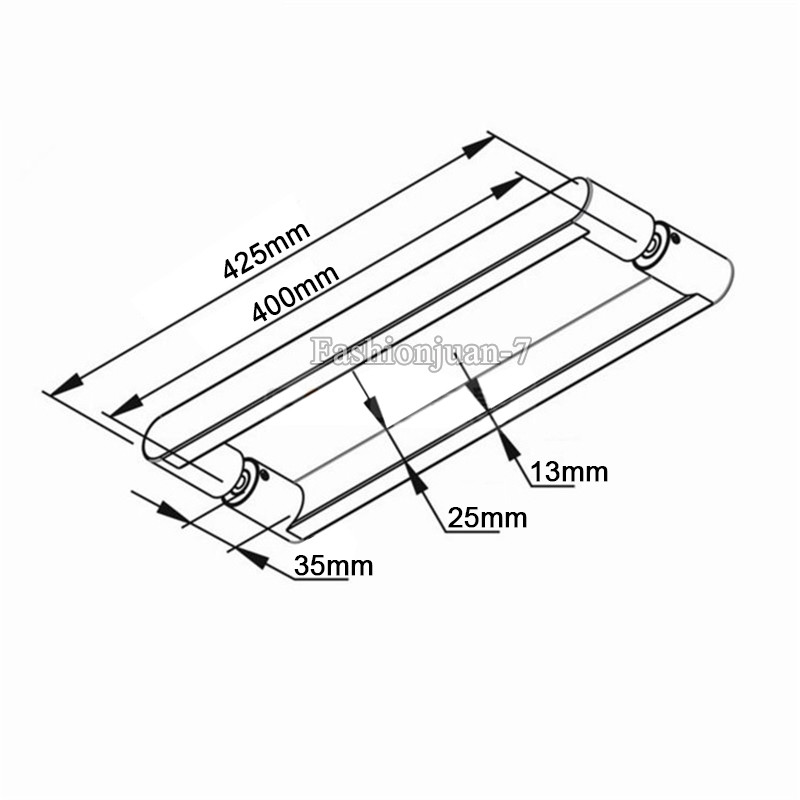 304 Stainless Steel Bathroom Door Handle Pair Mount Glass Door Pulls