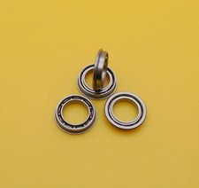 4pcs Flange British system Open Flanged Bearings 4.762 x 7.938 x 3.175mm M3