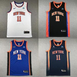 Adult New York Knicks 11 Shirt Top Stitched S-2XL